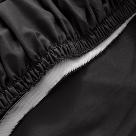 Serta So Soft 4-Piece Black Sheet Set, Full