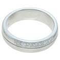 thumbnail image 4 of Sterling Silver Wedding Bands Sets for Him and Her and Wedding Rings, 4 of 8