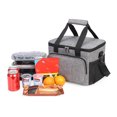 thumbnail image 2 of Large Lunch Bag,Large capacity portable crossbody business cooler bag, for Work Travel Picnic, 2 of 5