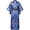 Blue Gragon, variant on Yvsxxv White Solid Unisex Yukata Kimono Bathrobe for Home Loungewear