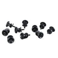 thumbnail image 2 of 10 Pcs Guitar Strap Lock Button Mushroom Straplocks Adjustable Strap Lock Pin Strap Retainer System For Ukulele Bass, 2 of 8