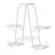 thumbnail image 1 of Soporte para plantas, soporte para macetas, soporte multifuncional ajustable para pies, adorno Blanco, 1 of 9