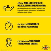 Pennzoil High Mileage Full Synthetic 5W-30 Motor Oil, 5 Quart