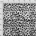 thumbnail image 2 of oneOone Cotton Poplin Twill White Fabric Leopard Animal Skin Dress Material Fabric Print Fabric By The Yard 56 Inch Wide, 2 of 2