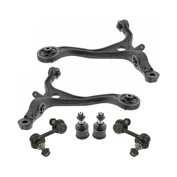 Front Lower Control Arms Lower Ball Joint Sway Bar Links for Honda Accord 03-07