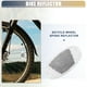 thumbnail image 2 of 2pcs Reflectores para bicicleta Reflector de advertencia para bicicleta 2.76"x1.38"x0.31" ABS Blanco, 2 of 6