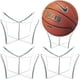 thumbnail image 1 of Basketball Stand, 4 Pack Basketball Stand Acrylic Football Display Stand Basketball Stand Display Football Display Stand Base for Football Volleyball, 1 of 5