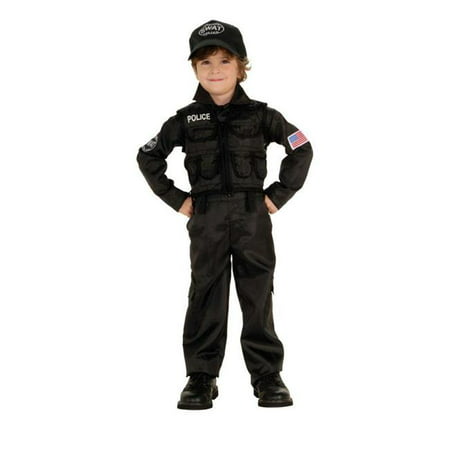 Costumes For All Occasions Ru882813Sm Policeman Swat Child Small