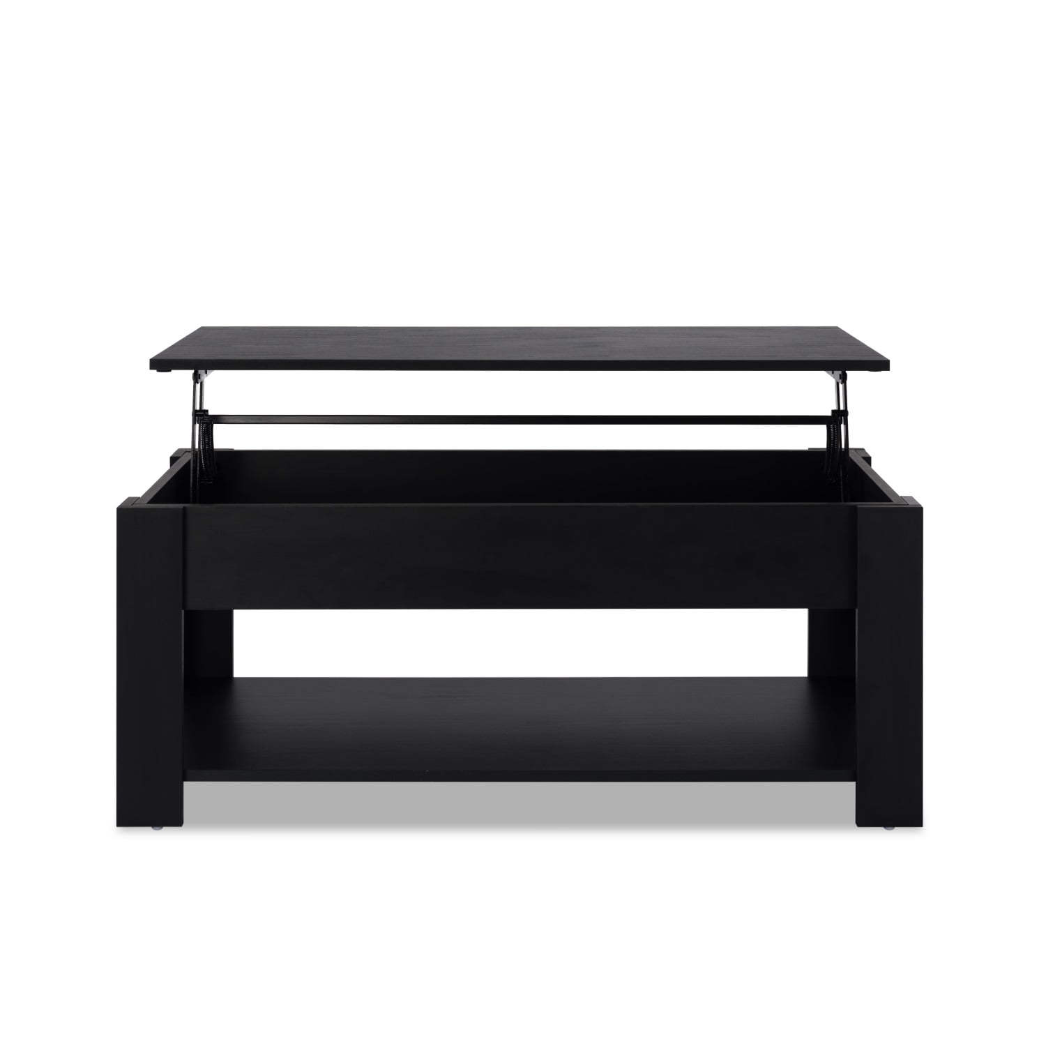 Kadyn Lift Top Extendable Coffee Table, Modern Coffee Tea Table with Storage, MDF Coffee Table Side Table for Living Room, Black Kadyn Lift Top Extendable Coffee Table, Modern Coffee Tea Table with Storage, MDF Coffee Table Side Table for Living Room, Black