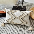 thumbnail image 4 of Funda de cojín tejida con , moderna funda de almohada cuadrada decorativa de suave pa sofá cama, decoración de sofá interior B 30x50cm perfecl funda de cojín decorativa, 4 of 7
