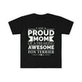 thumbnail image 1 of Proud mom toy terrier Dog Mom Owner Mother's Day Unisex T-shirt S-3XL, 1 of 2