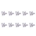 thumbnail image 1 of 100pcs Connector UHF Male PL259 Plug Solder RG8 RG213 LMR400 7D- Cable Silver, 1 of 9