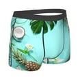 thumbnail image 3 of Junzan Tropical Pineapple Mens Underwear Boxer Briefs For Men’s - Small, 3 of 9
