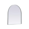 thumbnail image 5 of Elegant Decor Metal Frame Arch Mirror 33x36 Inch in Silver, 5 of 10