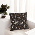 thumbnail image 6 of Yiaed Pirate Skulls Print Pillow Covers Super Soft Decorative Square Throw Pillow Covers Case Cushion Covers for Sofa Couch Bedroom Car Decor（No pillow core）-22"x22", 6 of 7