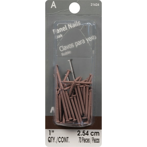 MIDWEST FASTENER 21624 1IN PANEL NAIL OAK Pack of 5