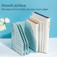 thumbnail image 6 of Deli Collapsible Magazine File Holder 4 Vertical Compartment Binder Holder, Light Yellow, 6 of 10