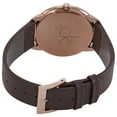 thumbnail image 3 of CALVIN KLEIN Minimal Quartz Silver Dial Men's Leather Watch K3M216G6, 3 of 3