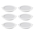 thumbnail image 1 of 6PCS 12W LED Downlight Recessed Round Ceiling Spotlight for Indoor Bedroom Home Decorative Lighting, 1 of 5