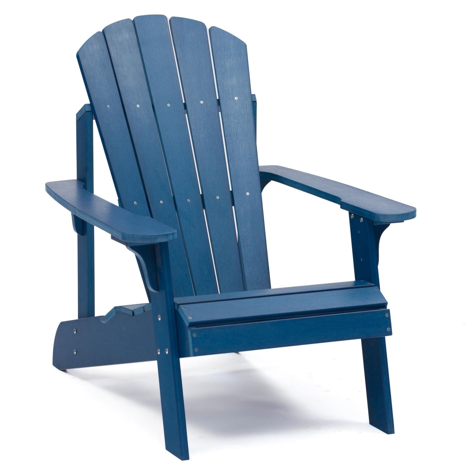 Tanfly Polycarbonate Adirondack Chair for Indoor/Outdoor Use – Navy Blue