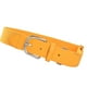 thumbnail image 5 of Cinturón de béisbol Cinturón de softbol Cinturón de moda para entusiastas de los deportes Mano de obra fina Paño seco Limpio Fácil de ajustar Cómodo Amarillo Salvador Cinturón de mujer, 5 of 10