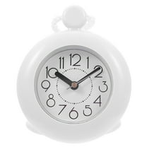 Nuolux Vintage Style Silent Wall Clock, Small Non-Ticking Decorative Hanging Clock for Bathroom and Kitchen
