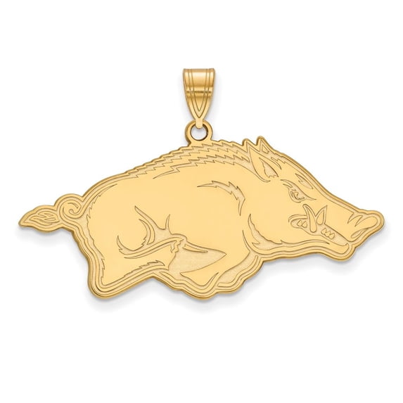 Arkansas Large (3/4 Inch) Pendant (14k Yellow Gold)