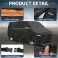 thumbnail image 5 of Unique Bargains 210D-PU Car Cover Black for Black ford Transit 198.82"x78.74"x68.90", 5 of 7