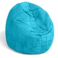 thumbnail image 7 of Jaxx Cocoon 4 Foot Bean Bag Chair and Crash Pad, Aqua, 7 of 7