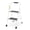 White, variant on HBTower Folding 2 Step Ladder, Step Stool for Adults, Folding Step Stool with Cushioned Handle, Wide Pedal, 330Lbs Load Heavy Duty, White