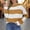 Yellow, variant on FDGIU Women's 2025 Winter Striped Color Block Sweater - Long Sleeve Oversized Pullover, Loose Crewneck Comfy Knitted Top