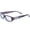 068 - Burgundy Horn, variant on Roberto Cavalli Ranuncolo Eyeglass Frames 53mm Shiny Black