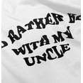 thumbnail image 5 of Rather Be With Uncle Nephew Niece Toddler Boy Girl T Shirt Infant Toddler Brisco Brands 18M, 5 of 6
