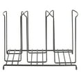 thumbnail image 5 of DISPENSE-RITE WR-3 Three Section Countertop Wire Form Cup and Lid Organizer, Fits 8 oz. to 44 oz. Cups and Lids, Black Wire, 5 of 6