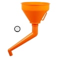 thumbnail image 5 of Embudos automotrices Embudo de ángulo recto, cuello largo de plástico sin derrames, extensión de embudo de aceite, embudo de coche, embudo de llenado de motocicleta para uso automotriz, 5 of 5