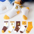 thumbnail image 1 of Calcetines de dibujos animados de Pokémon para niños y niñas, medias de Pikachu para otoño e invierno, accesorios de Cosplay, regalo, 5 pares heqiyong LED, 1 of 2