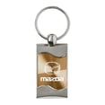 thumbnail image 2 of Mazda Keychain & Keyring - Gold Wave, 2 of 2
