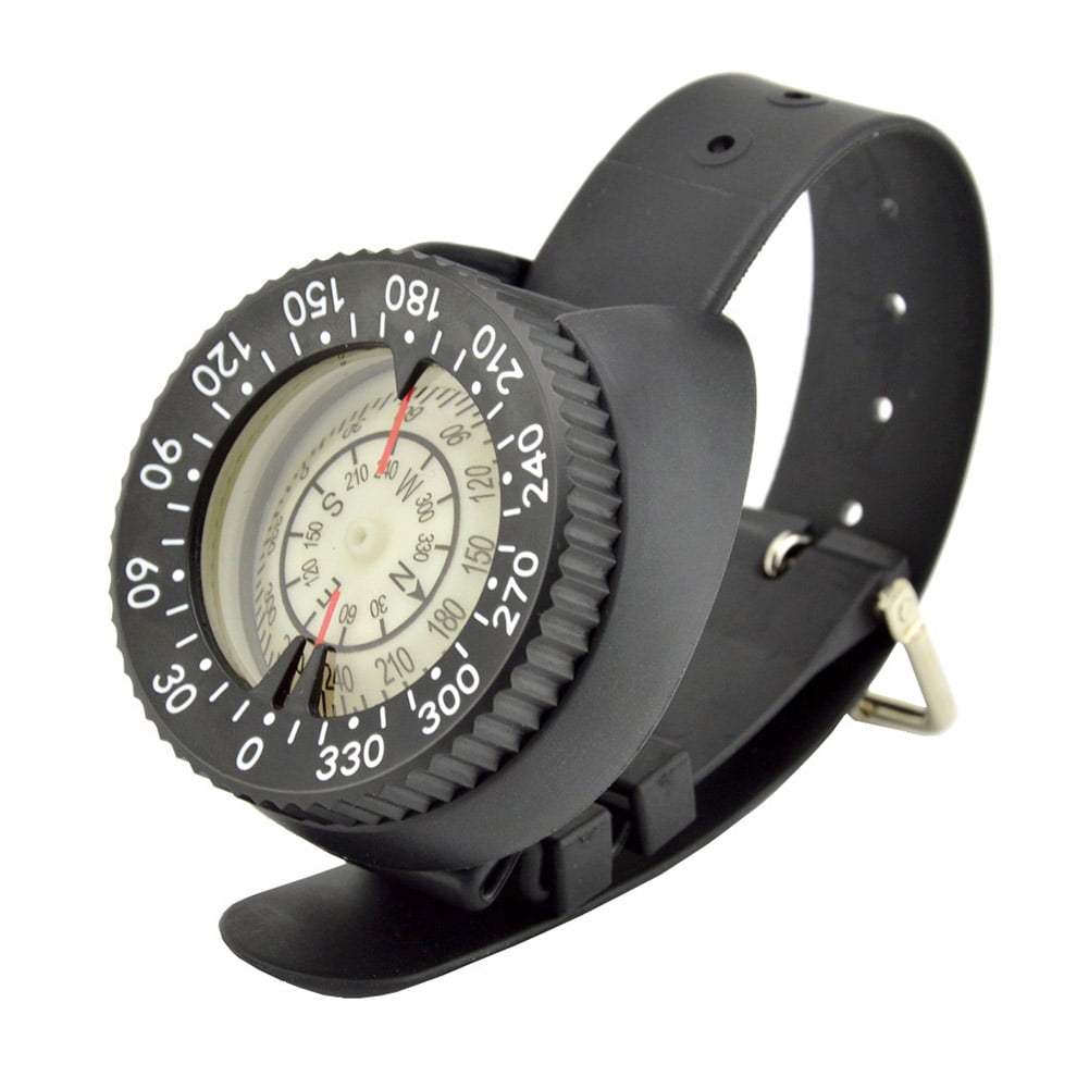Waterproof Wrist Compass High Precision Professional Wrist Diving Compass for Outdoor Hiking Camping Diving 50 M//164FT Compass Dial