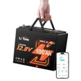 thumbnail image 1 of Batería LiTime 12V 100Ah LiFePO4 con Bluetooth, Grupo 24, 1 of 6