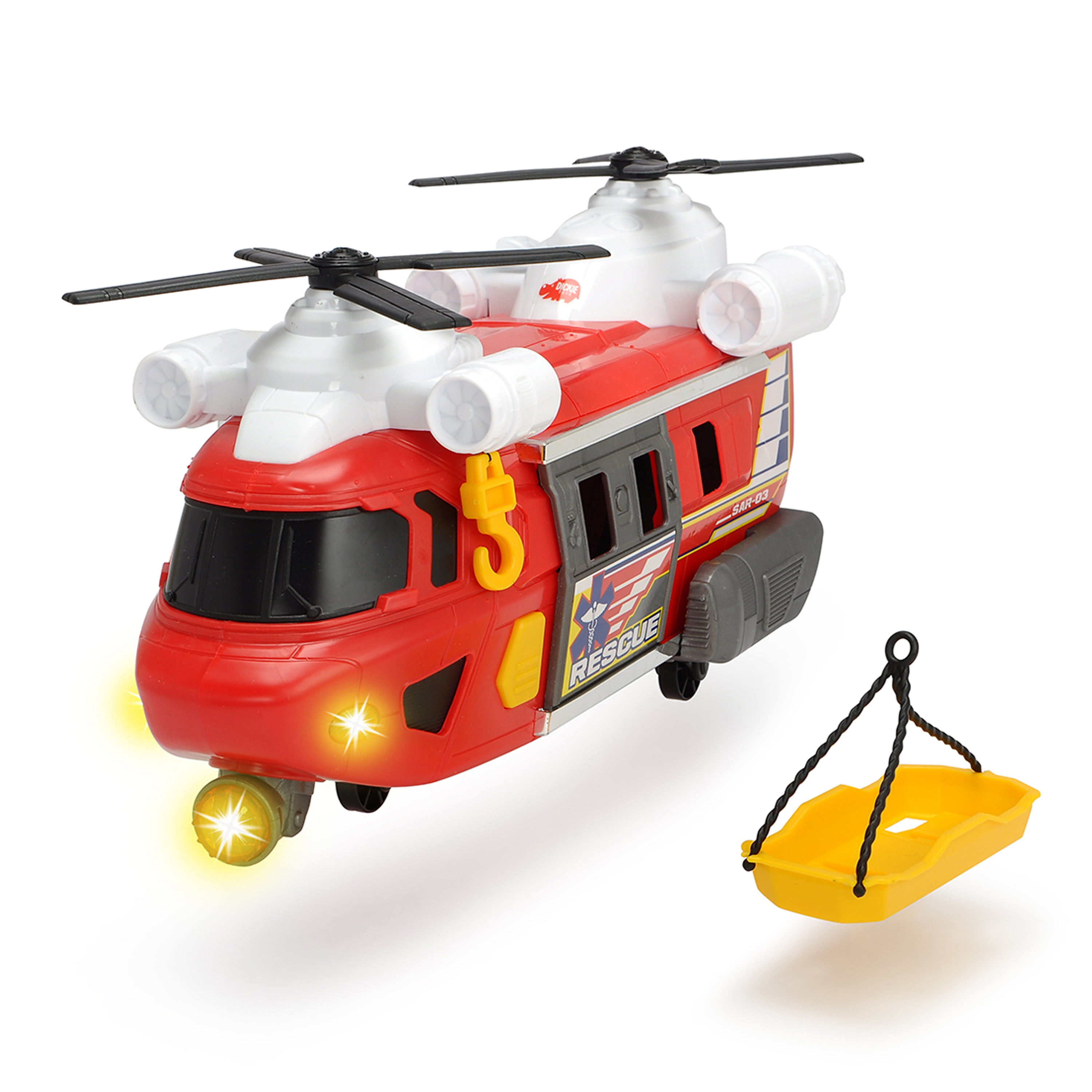 Dickie Toys 203302003 Action Series Rescue Copter Rettungshelikopter 