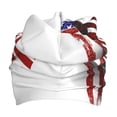 thumbnail image 3 of Rocae Patriotic Skull Art for Kids Winter Beanies Weather Hats Boys Girls, 3 of 7