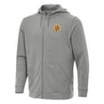 thumbnail image 2 of Men's Antigua Heather Black Boston Bruins Effortless Full-Zip Hoodie, 2 of 3