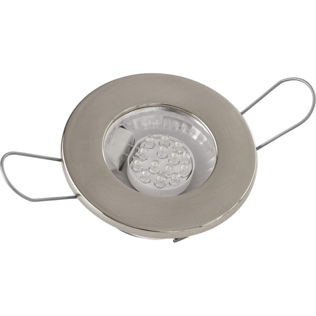 Lámpara LED de techo Sea-Dog, 60 lúmenes, acabado cepillado, acero inoxidable
