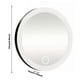 thumbnail image 5 of 10X-30X Magnifying Mirror with 3-Color LED, Suction Cup, Dimmable, USB Rechargeable, Portable Travel Makeup Mirror, 5 of 5