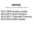 thumbnail image 2 of Transit Auto Front Complete Suspension Shocks Strut and Coil Spring Mount Assemblies Pair for Car Chevrolet Traverse Buick Enclave GMC Acadia Limited - Left Right Side (Driver Passenger) K78A-100052, 2 of 2