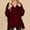 YX-Wine, variant on XIAOFFENN Womens Casual Hoodies Pocketed Long Sleeves Thumb Hole Button Pullover Sweatshirts Oversized Hooded Tops