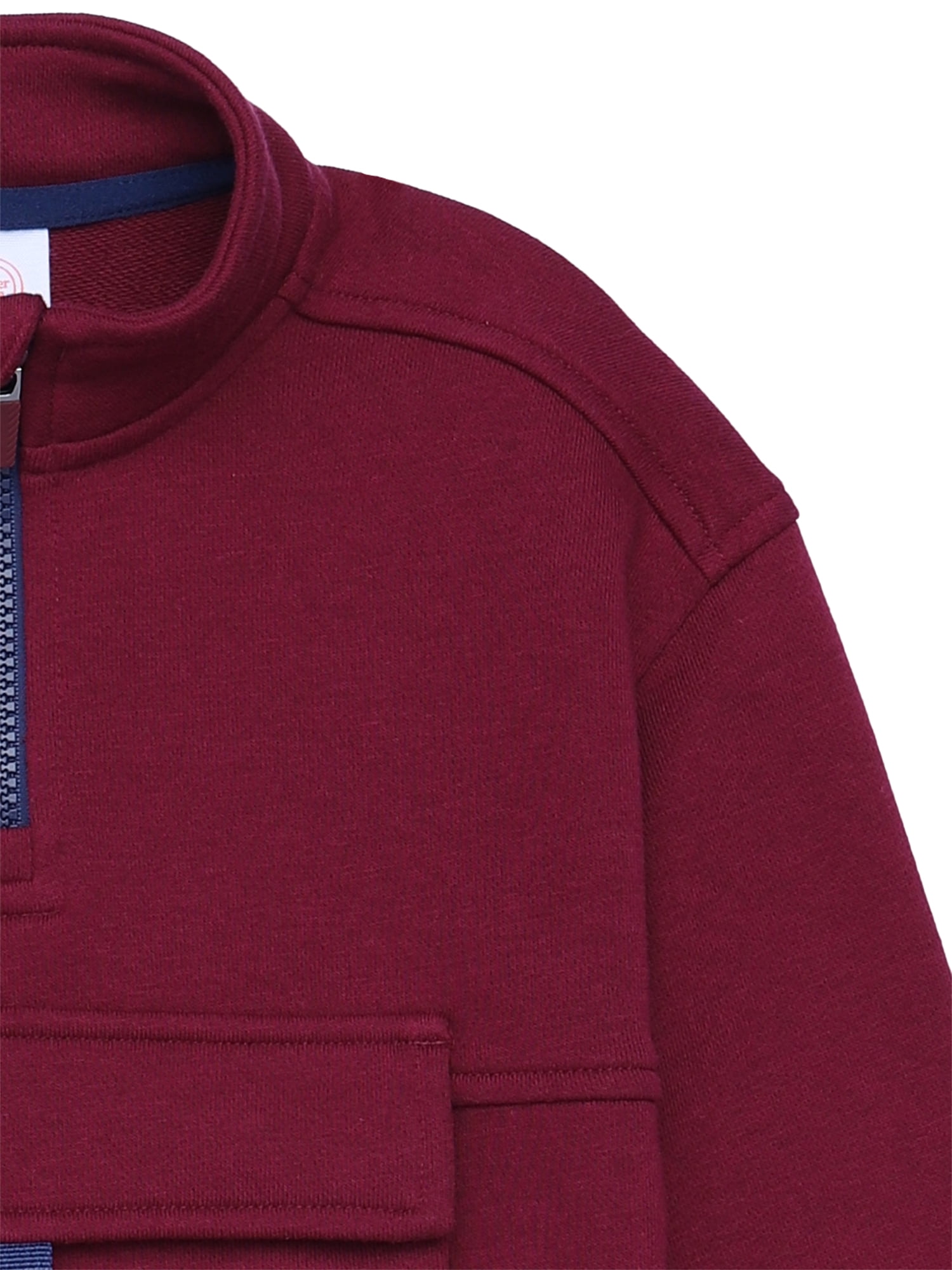Wonder Nation Toddler Boys Quarter Zip Pullover, Sizes 12M-5T