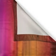 thumbnail image 3 of Ambesonne Tropical Kitchen Curtains, Palm Shadow at Sunset, 55"x45", Purple Orange Black, 3 of 3