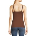 thumbnail image 2 of No Boundaries Ribbed Cami Top, 5-Pack, Women's XXS-XXL, 2 of 5