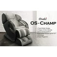 thumbnail image 6 of Osaki OS Champ Zero Gravity Full Body Massage Chair Recliner, Cream/Taupe, 6 of 6